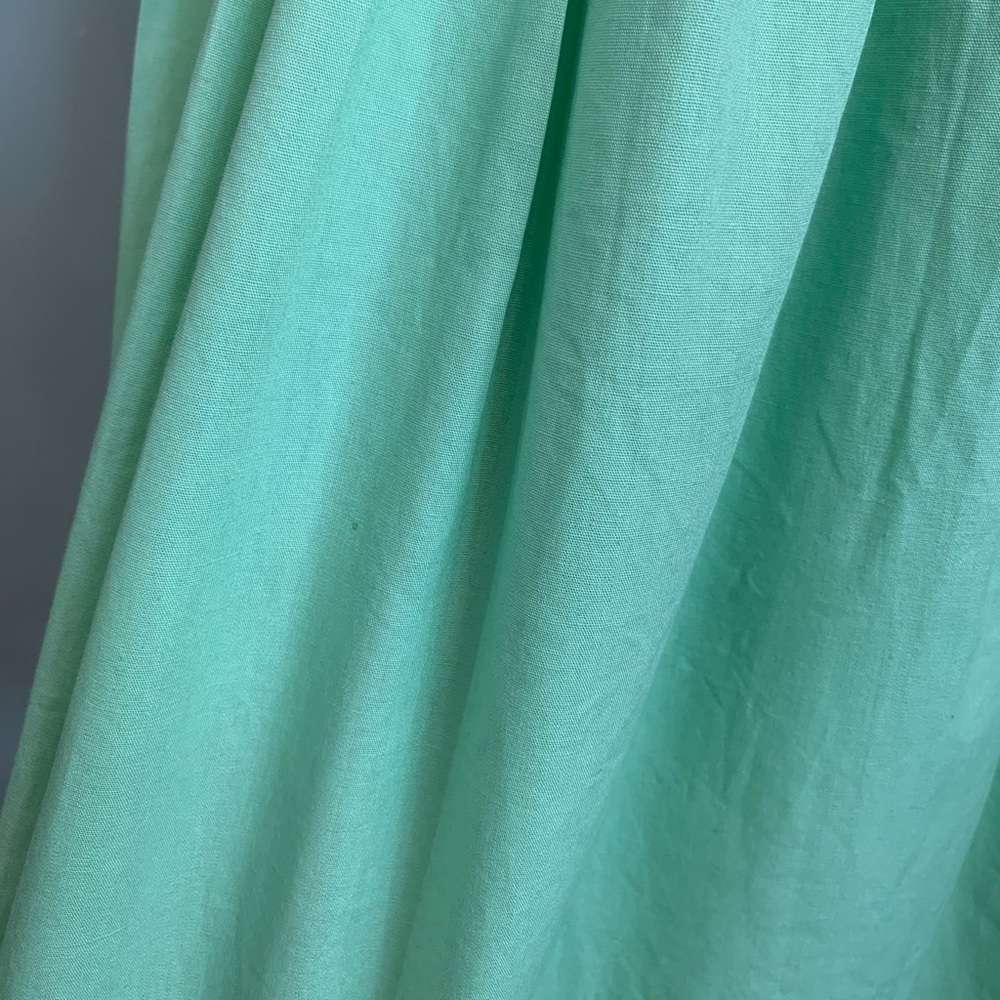 1950s VTG Deadstock Seafoam Green Shirtwaist Dress - Picture 6 of 7